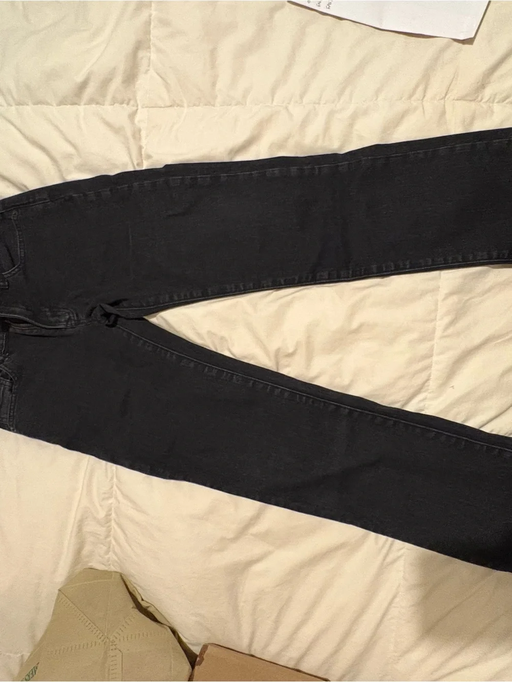GAP Black Wash Denim Jeans
